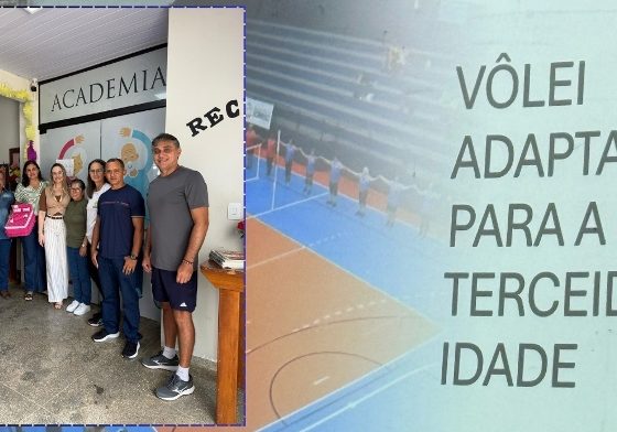 Representantes da Secretaria de Assistência Social visitam Sorriso para conhecer a iniciativa que oferece aos idosos da cidade mais qualidade de vida e oportunidades de inclusão social através do esporte. Foto/Meury Sartori