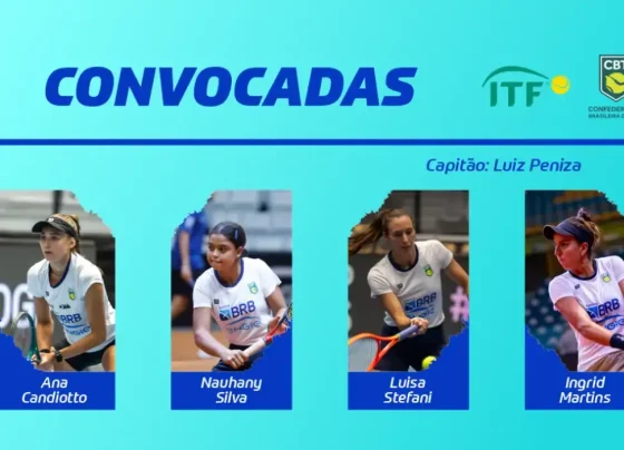 Brasil convoca seleção feminina de tênis para playoffs da Billie Jean King Cup