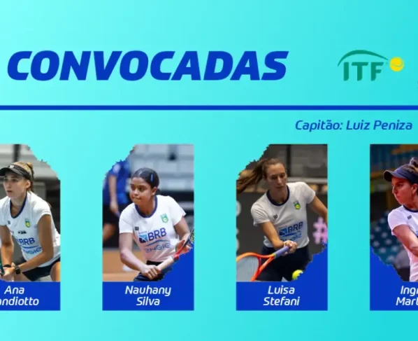 Brasil convoca seleção feminina de tênis para playoffs da Billie Jean King Cup