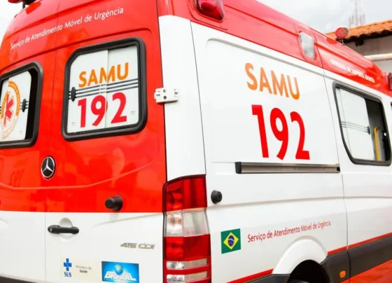 Motociclista fica ferido em colisão com ônibus no centro de Rondonópolis