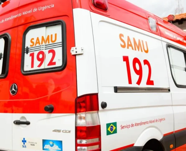 Motociclista fica ferido em colisão com ônibus no centro de Rondonópolis