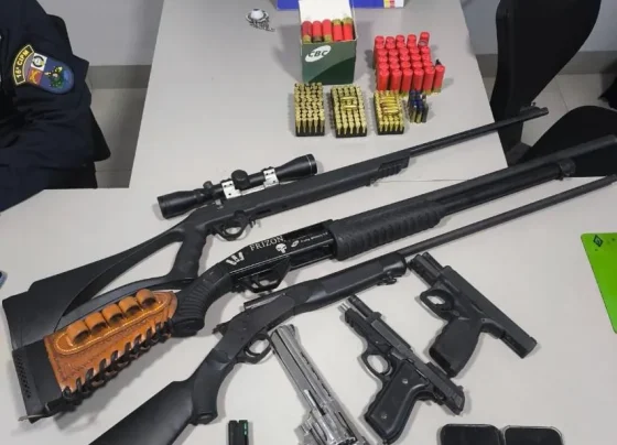 Operação Território Livre prende 35 e apreende armas em MT