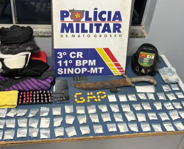 Sequestro tortura em Sinop leva à apreensão de drogas