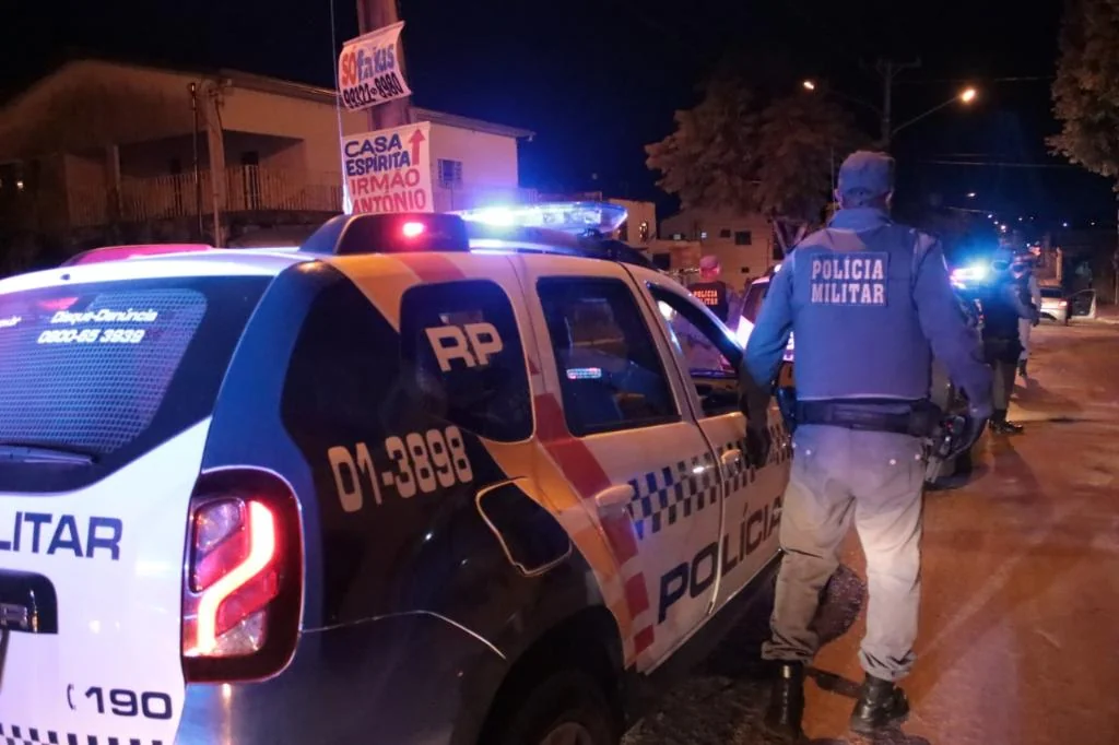Polícia militar em patrulha