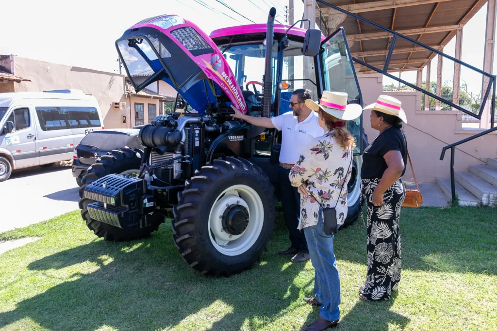 Operação de máquinas agrícolas