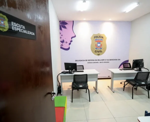 Plantão 24 horas reforça Delegacia da Mulher em Várzea Grande