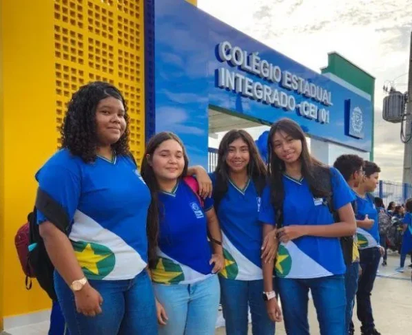 Participantes do evento STEAM da rede estadual de MT