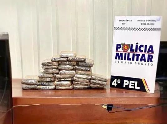 Pasta base de cocaína em Nova Bandeirantes gera prejuízo de R$ 920 mil