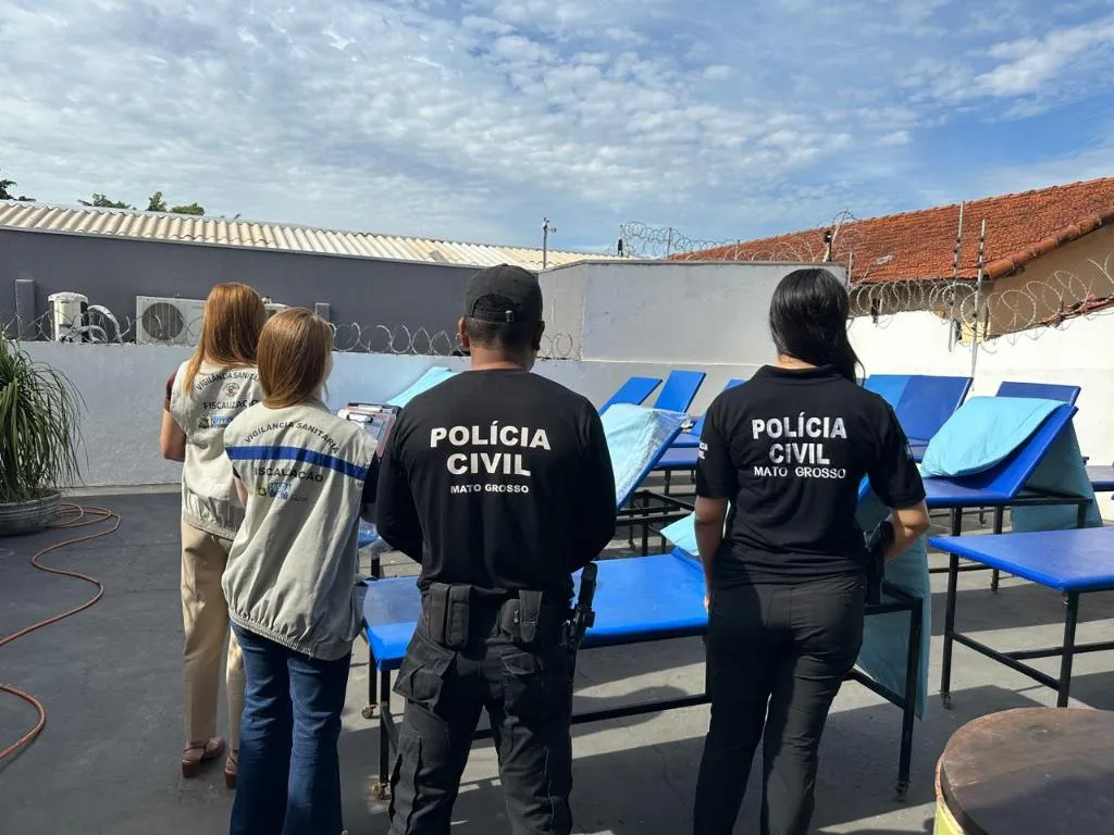 Polícia Civil investiga câmera em clínica de bronzeamento em Cuiabá