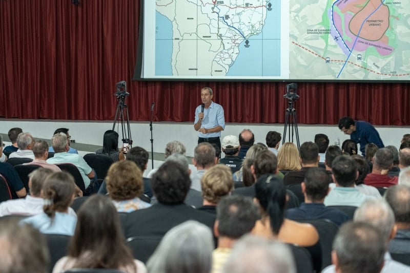 Prefeito Miguel Vaz destaca contorno rodoviário como chave para o futuro de Lucas do Rio Verde
