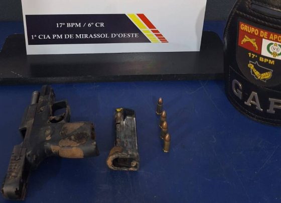 Suspeito de 15 anos confessou o crime e indicou onde estava o armamento utilizado, segundo a Polícia Militar