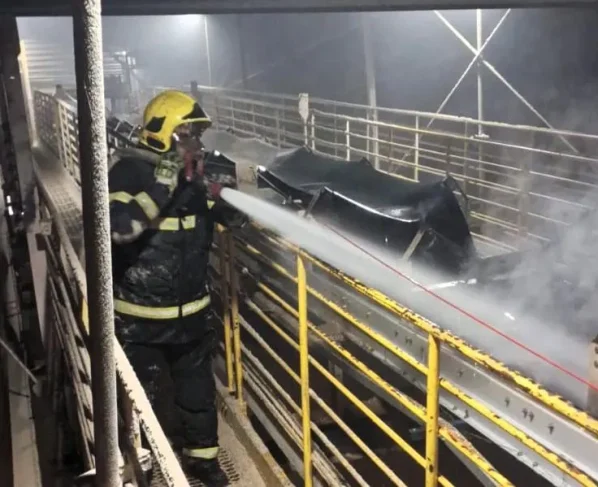 Incêndio em indústria de etanol em Sinop é controlado após 5 horas
