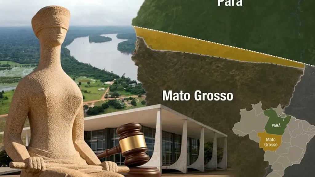 Disputa territorial entre Mato Grosso e Pará volta ao STF e envolve área de 22 mil km²