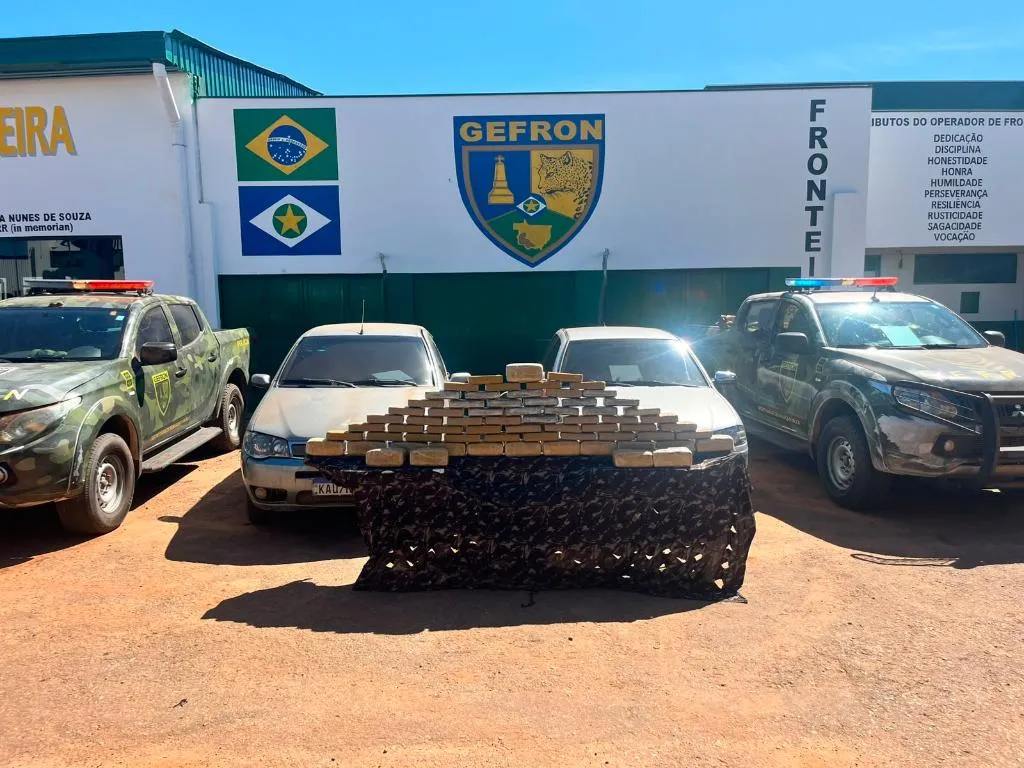 Gefron causa prejuízo de R$ 537 mil ao crime na fronteira