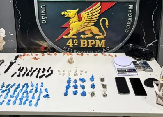 Tráfico de drogas em Várzea Grande: PM prende cinco