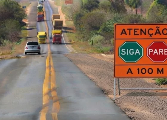 Atenção, motorista: Confira os pontos de obras na BR-163 e BR-364 nesta sexta-feira (17)