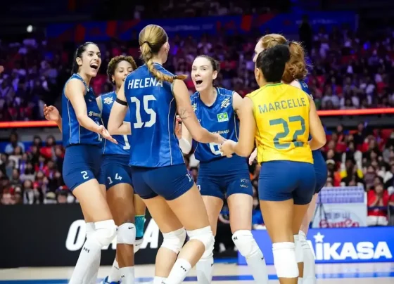Brasil vence o Japão na Liga das Nações e mantém a vice-liderança