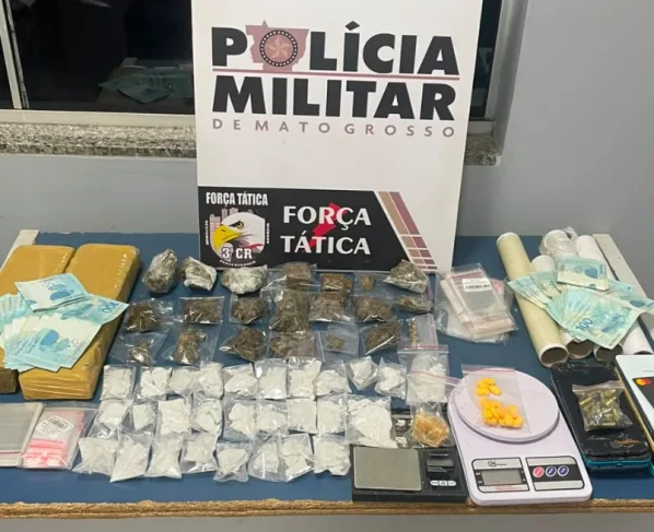 Força Tática prende suspeito com entorpecentes