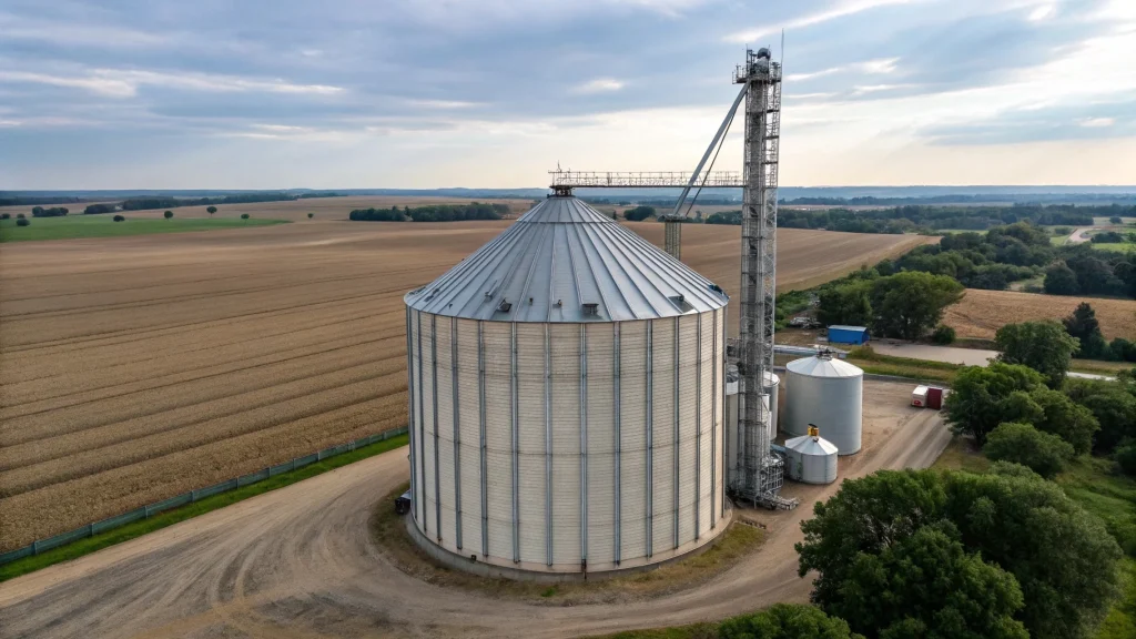 Silo de soja