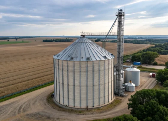 Silo de soja