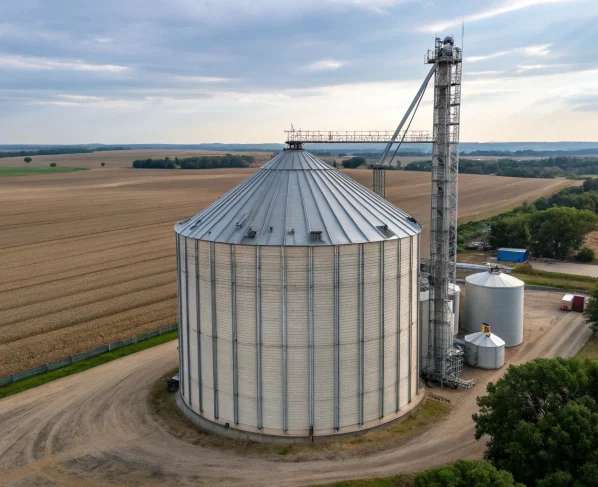 Silo de soja