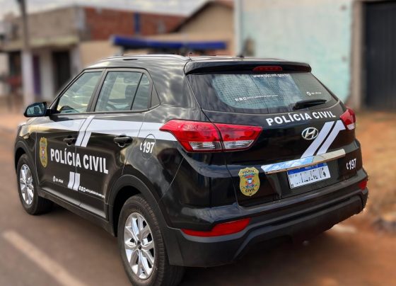 Viatura da Polícia Civil