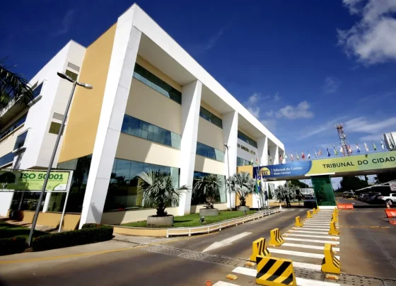 Fachada do TCE-MT