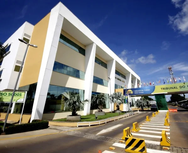 Fachada do TCE-MT