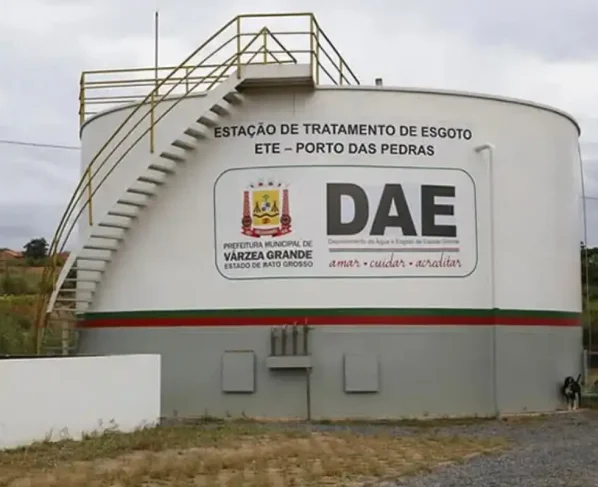 TCE reforça pedido de intervenção no DAE por falta de água e crise financeira. - Foto: Prefeitura de Várzea Grande-MT/Assessoria
