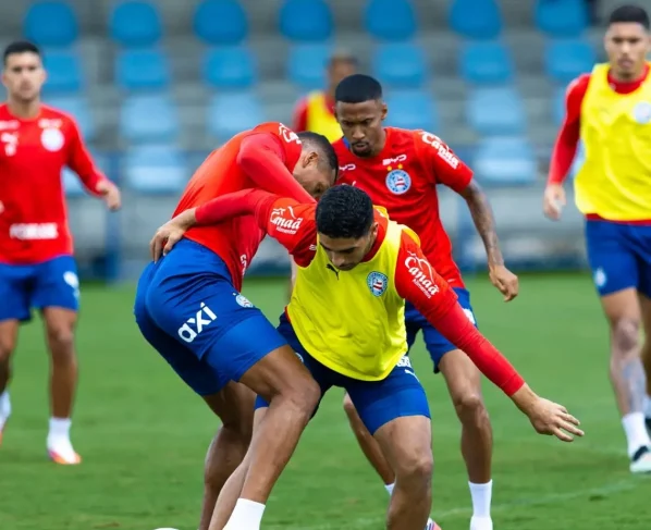 Bahia x Vasco ao vivo: veja onde assistir e as prováveis escalações. Imagem: Catarina/EC Bahia