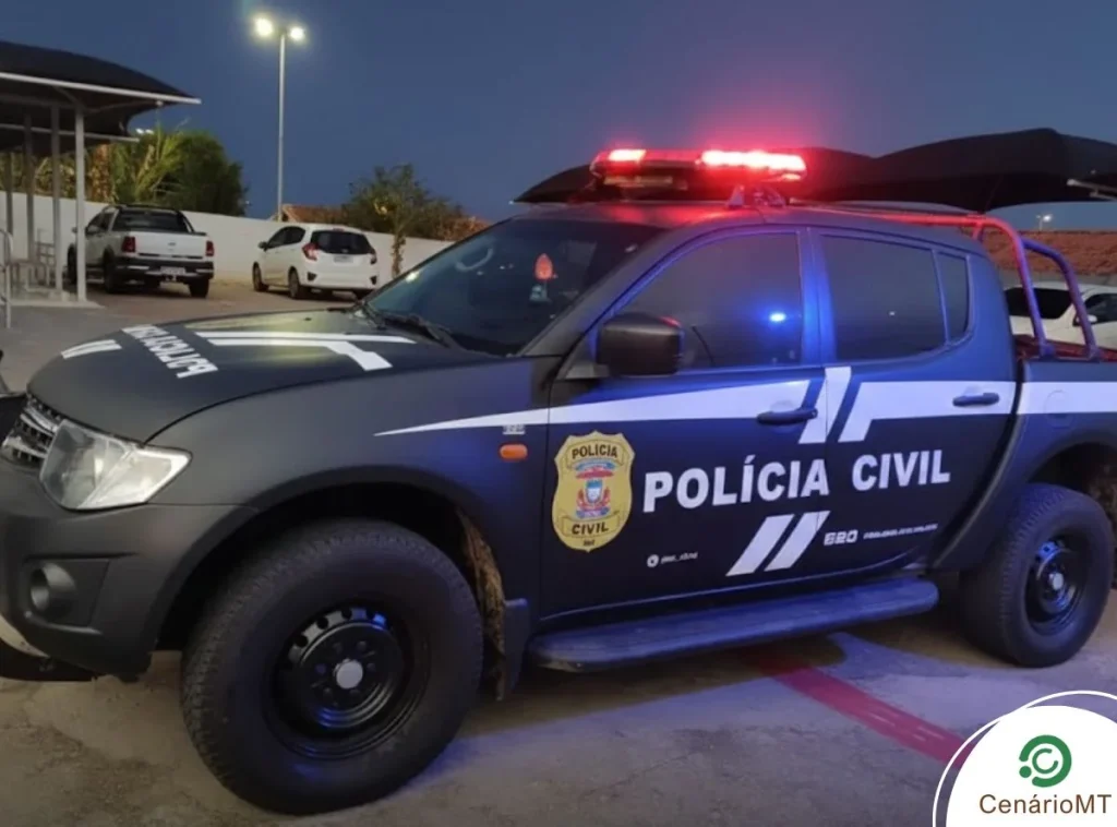 Caminhonete da Polícia civil