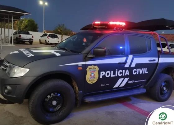Caminhonete da Polícia civil