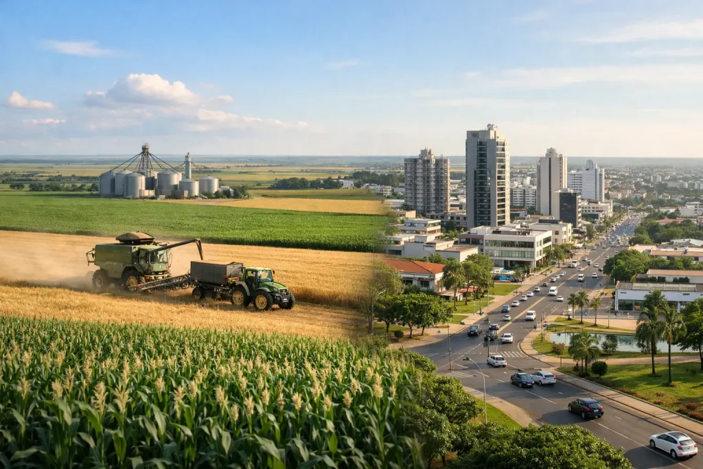 Sorriso - MT: agro forte e desafios urbanos
