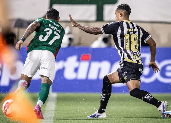 Onde assistir o jogo Palmeiras x Santos pela Copa do Brasil. Imagem: Raul Baretta/Santos FC