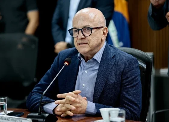O governador Otaviano Pivetta, que dá largada em disputa por reeleição