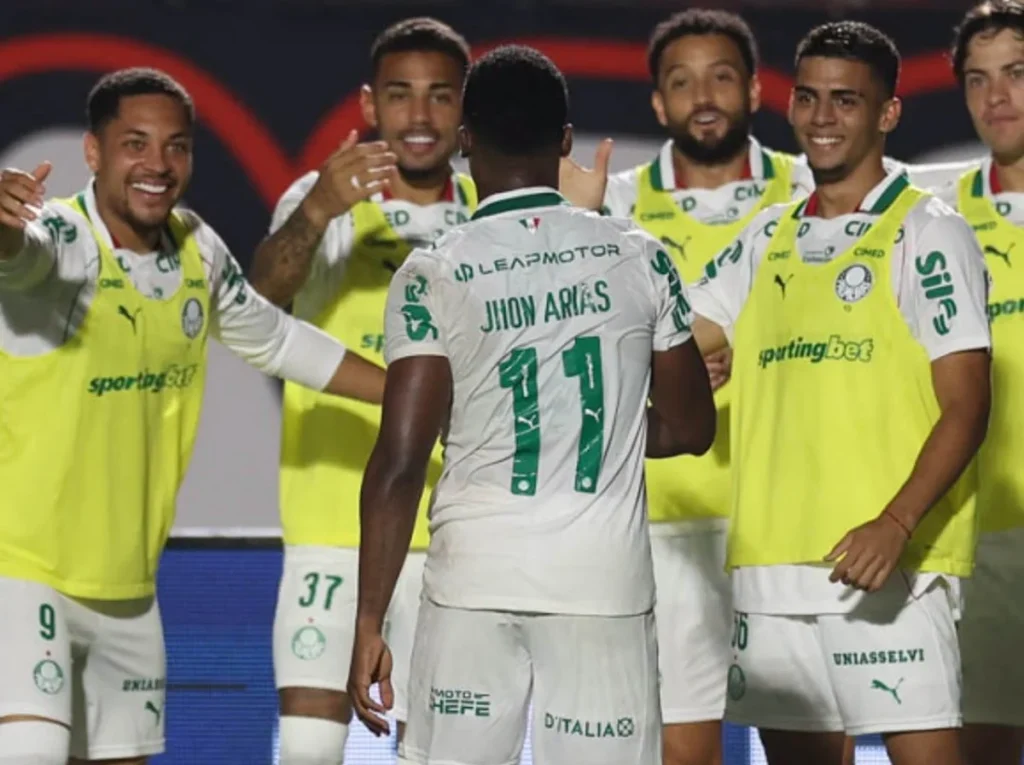 Palmeiras x Fortaleza: onde assistir ao vivo, horário e prováveis escalações pela Copa do Brasil. Imagem: Cesar Grecco/Ag. Palmeiras