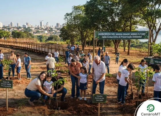 Projeto de arborização