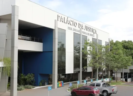 Fachada do palácio da justiça