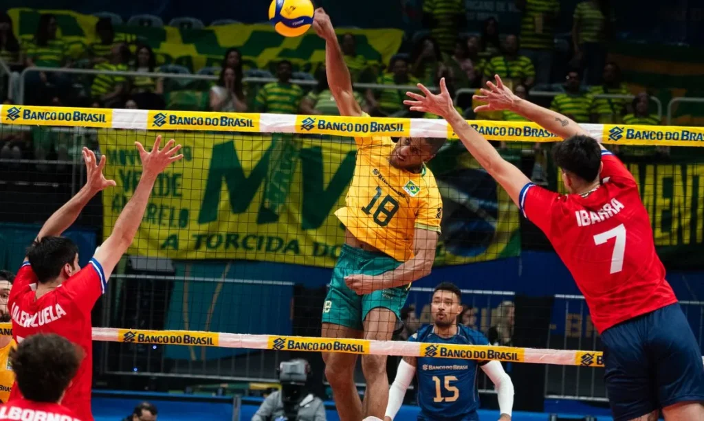 Brasil vence Chile na estreia do Sul-Americano de vôlei