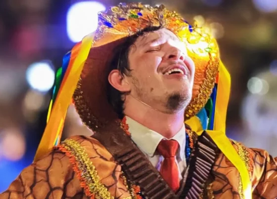 Dançarino vítima de acidente