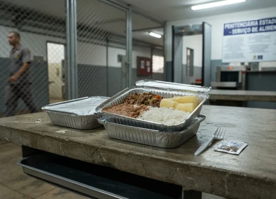 Marmita servida em presídio