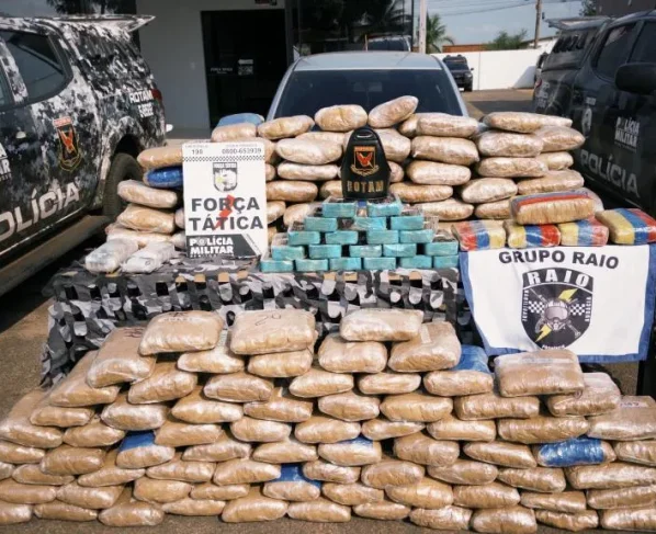 Polícia apreende 231 tabletes de drogas em Pontes e Lacerda