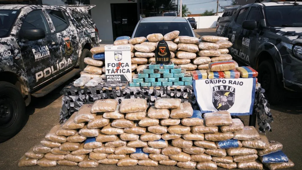 Polícia apreende 231 tabletes de drogas em Pontes e Lacerda