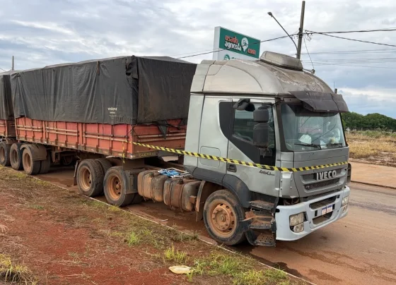 Caminhoneiro é encontrado morto dentro de caminhão na região da MT 449, em Lucas do Rio Verde. Circunstâncias da morte serão apuradas.