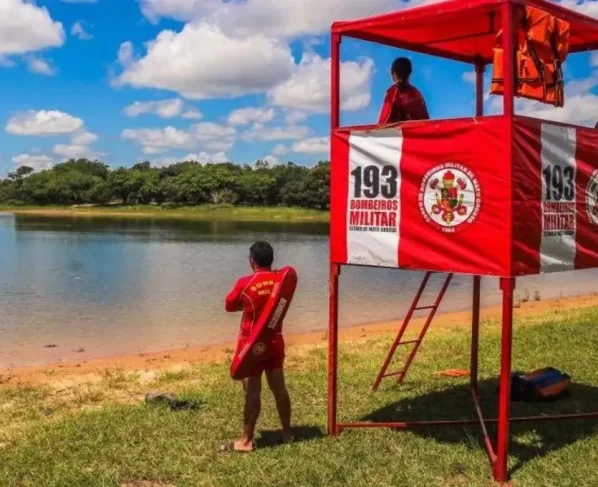 Prevenção de afogamentos: Bombeiros alertam para riscos no feriado