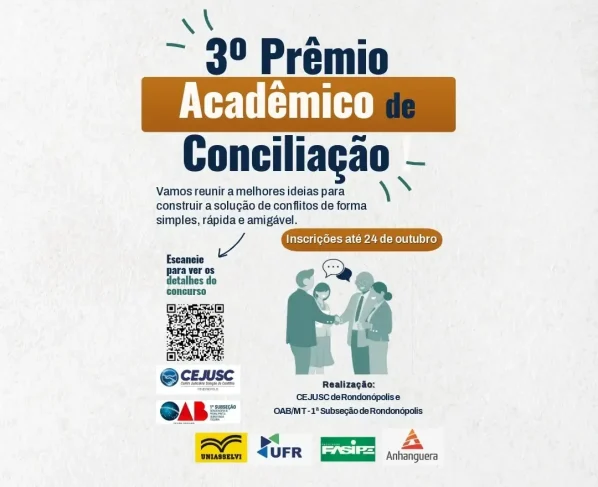 Conciliação reúne universidades em prêmio acadêmico