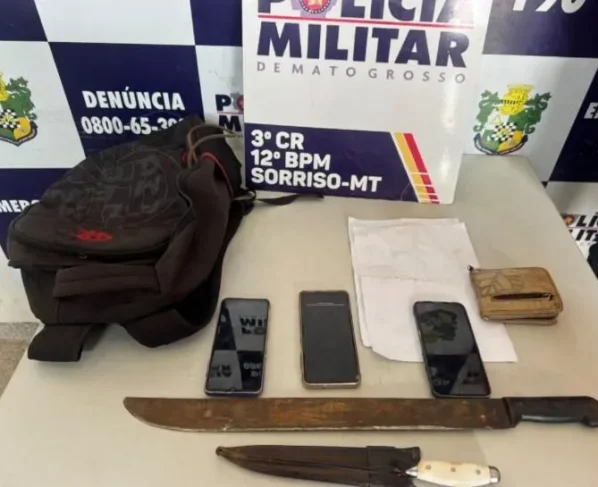 Polícia resgata refém e prende dois suspeitos em Sorriso