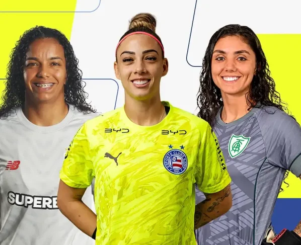 Goleiras Yanne, Carlinha e Sandy disputam prêmio nacional