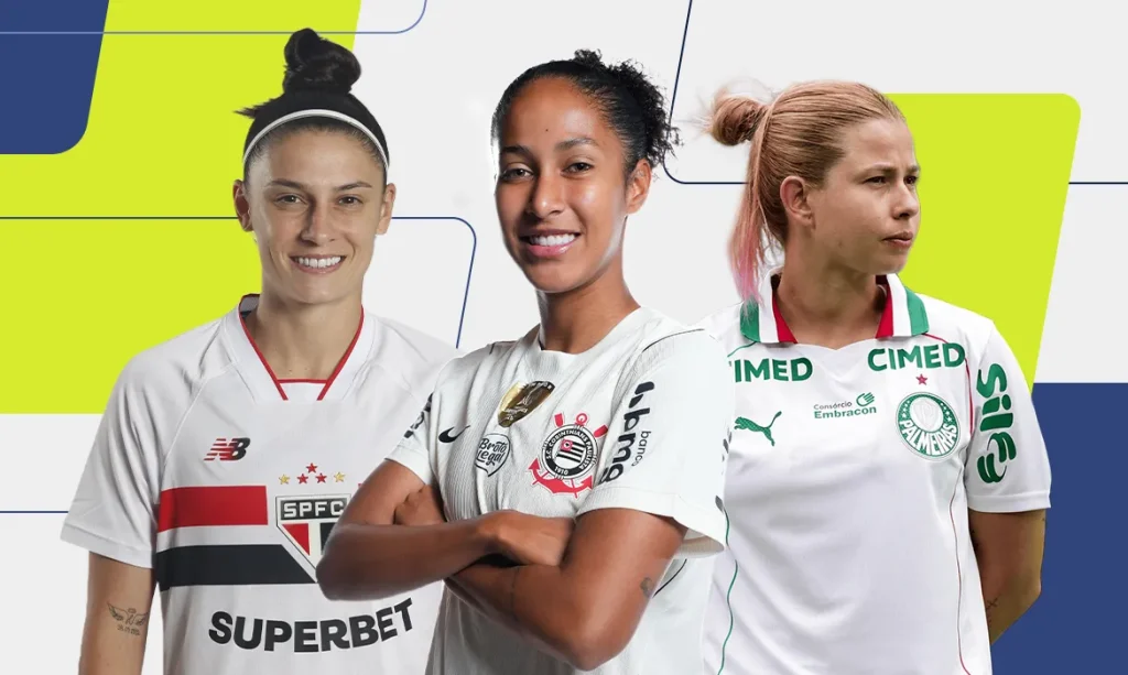 Lateral-direita reúne jogadoras de São Paulo, Corinthians e Palmeiras