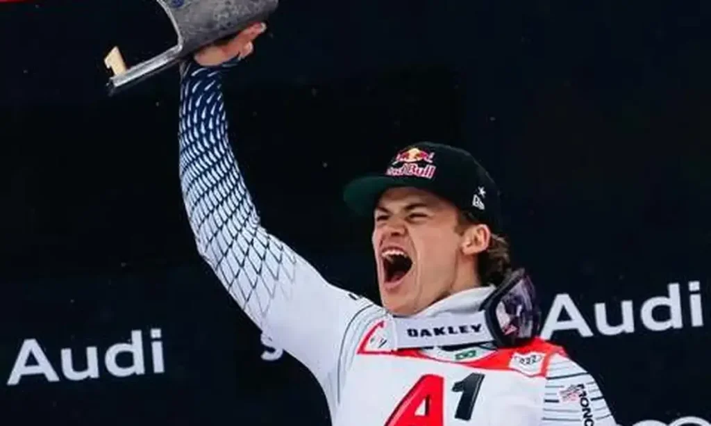 Lucas Pinheiro conquista ouro na abertura da temporada de esqui